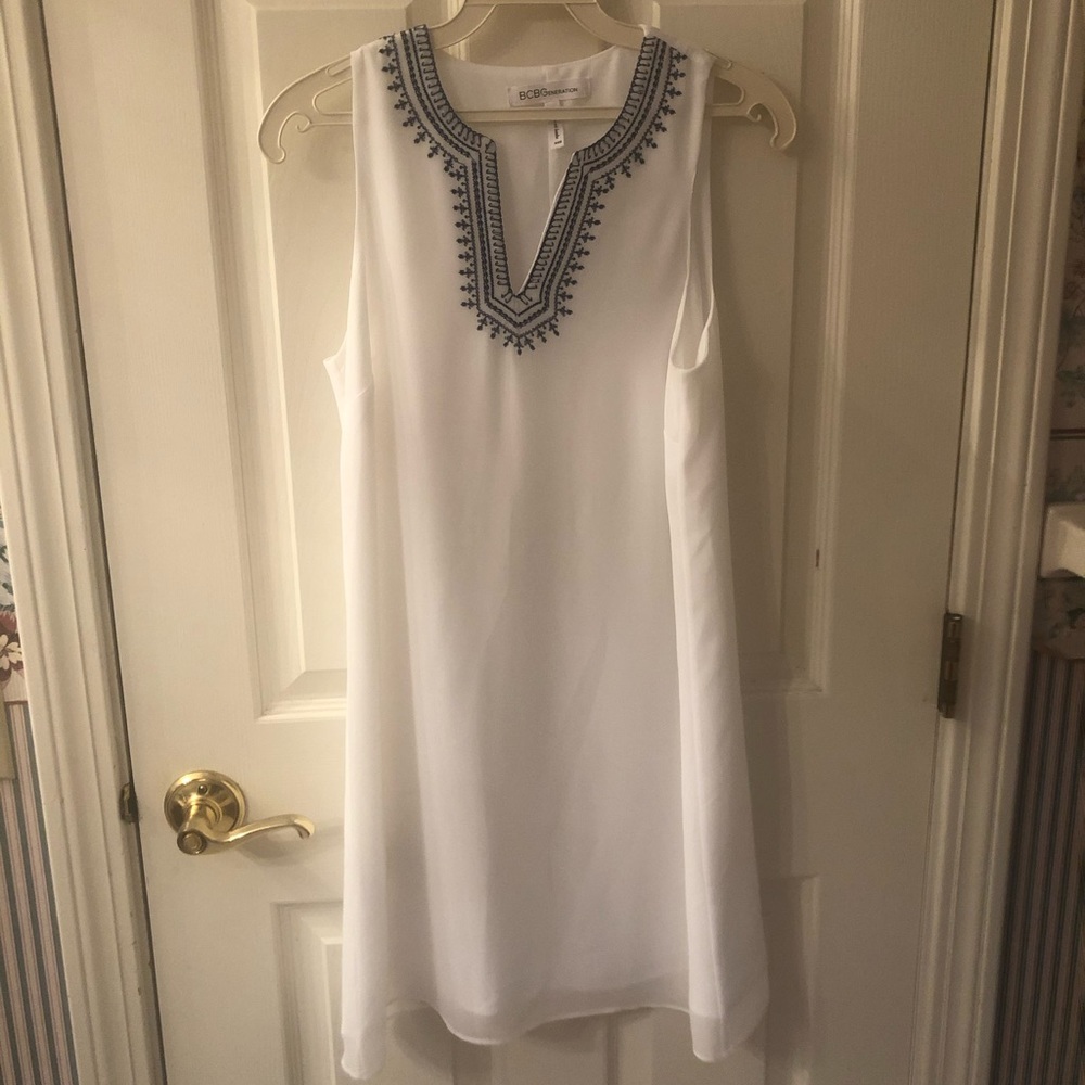 White dress from BCBG